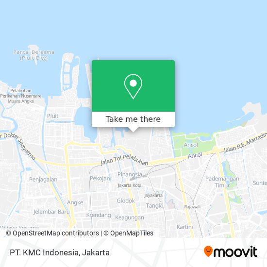 PT. KMC Indonesia map