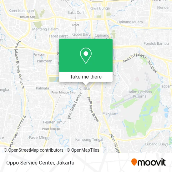 Oppo Service Center map