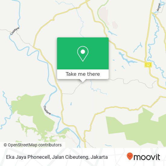 Eka Jaya Phonecell, Jalan Cibeuteng map