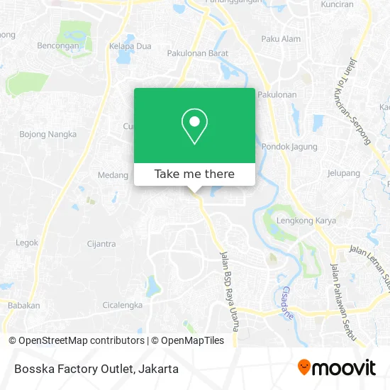 Bosska Factory Outlet map