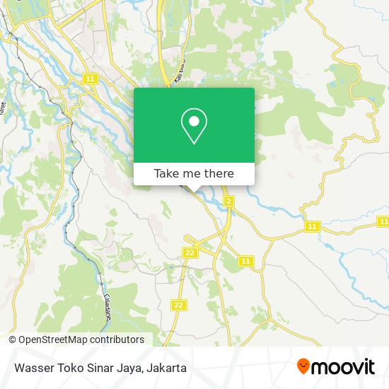 Wasser Toko Sinar Jaya map