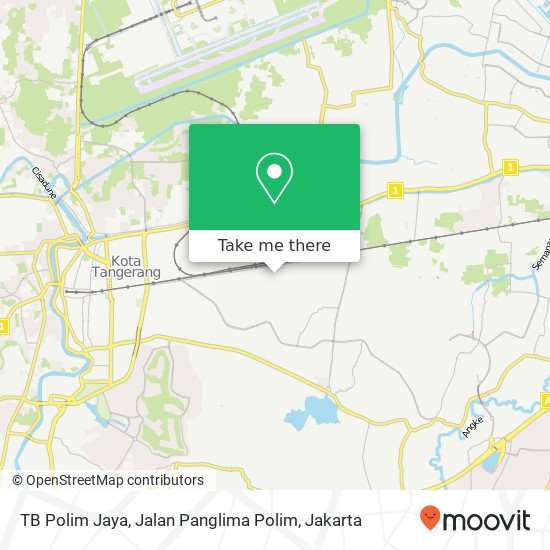 TB Polim Jaya, Jalan Panglima Polim map