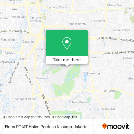 Flops PT.IAT Halim Perdana Kusuma map