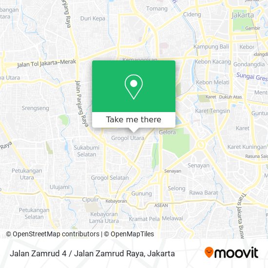 Jalan Zamrud 4 / Jalan Zamrud Raya map