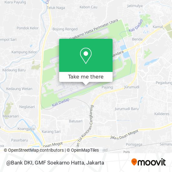 @Bank DKI, GMF Soekarno Hatta map