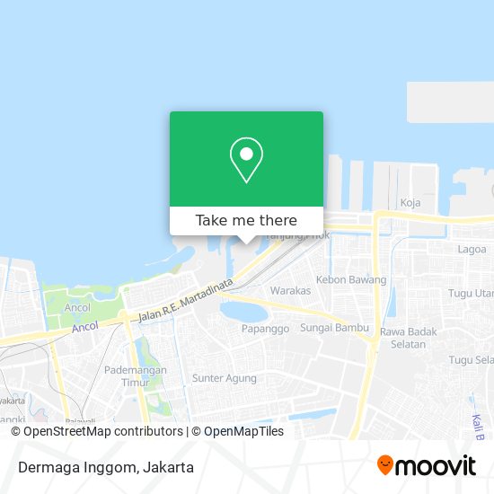 Dermaga Inggom map