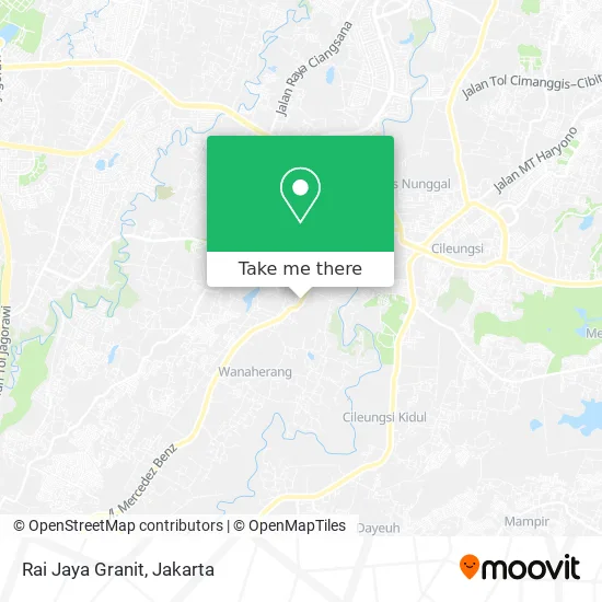 Rai Jaya Granit map