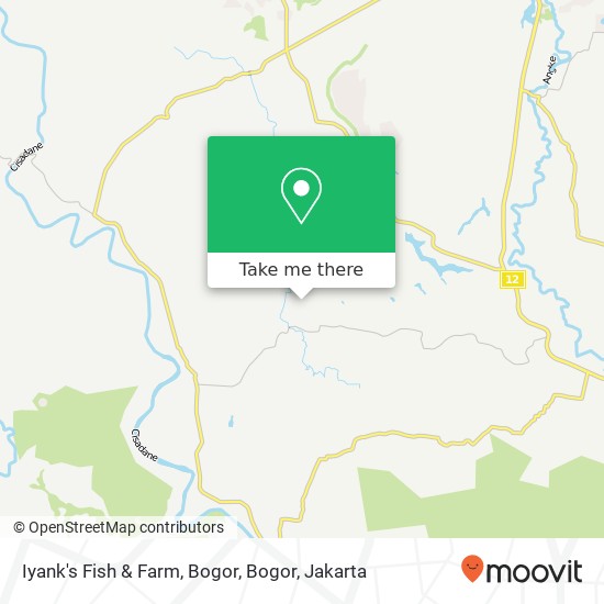 Iyank's Fish & Farm, Bogor, Bogor map