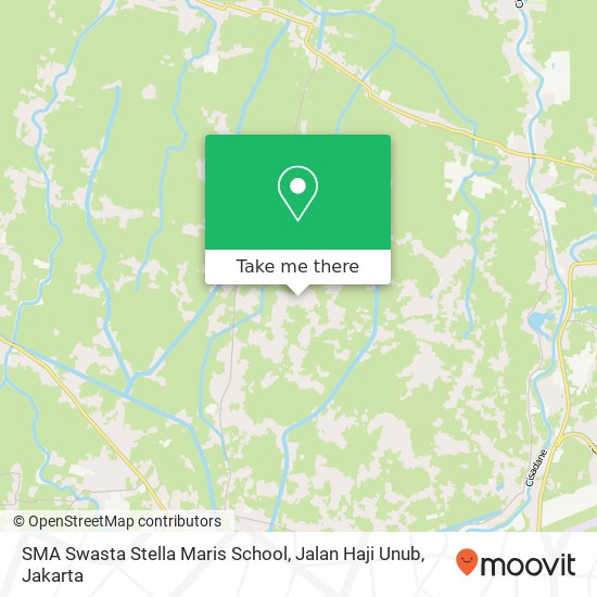 SMA Swasta Stella Maris School, Jalan Haji Unub map