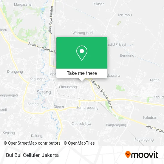 Bui Bui Celluler map