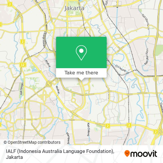 IALF (Indonesia Australia Language Foundation) map