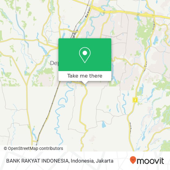 BANK RAKYAT INDONESIA, Indonesia map