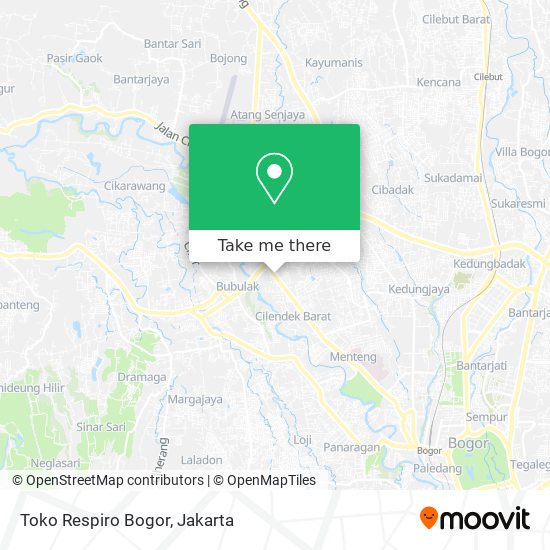 Toko Respiro Bogor map
