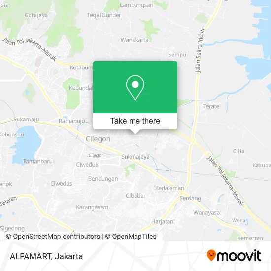 ALFAMART map