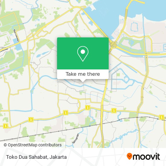 Toko Dua Sahabat map