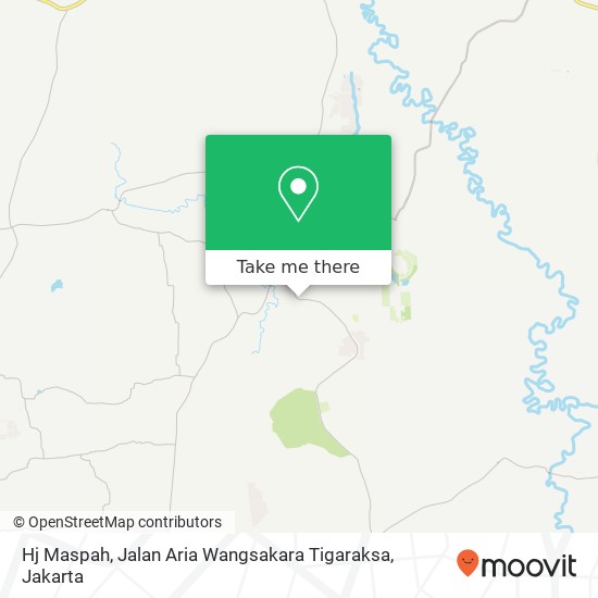 Hj Maspah, Jalan Aria Wangsakara Tigaraksa map