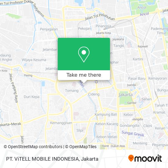 PT. ViTELL MOBILE INDONESIA map