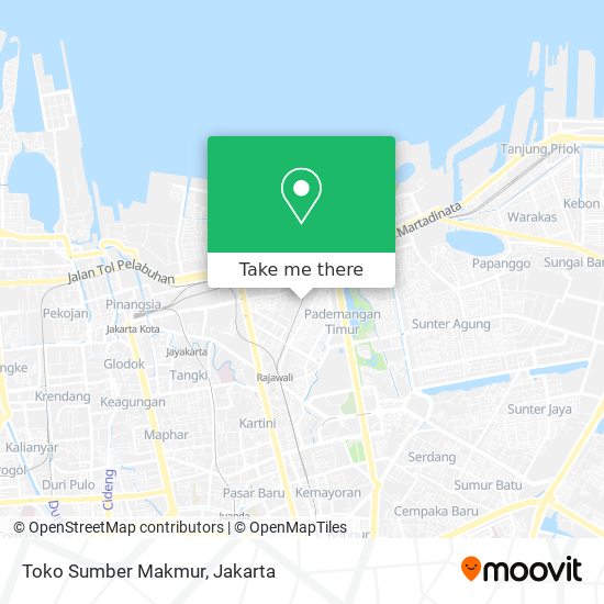 Toko Sumber Makmur map