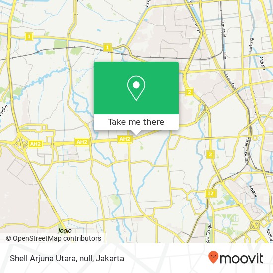 Shell Arjuna Utara, null map