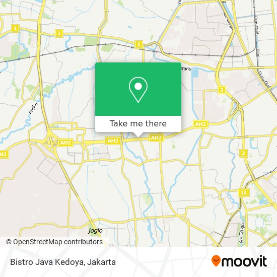 Bistro Java Kedoya map