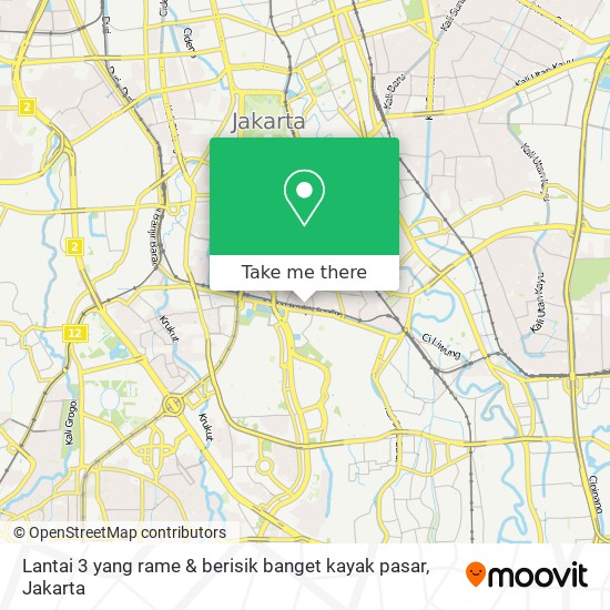 Lantai 3 yang rame & berisik banget kayak pasar map