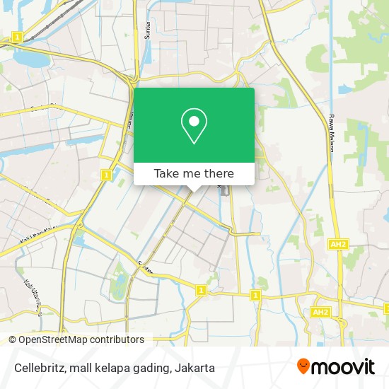 Cellebritz, mall kelapa gading map