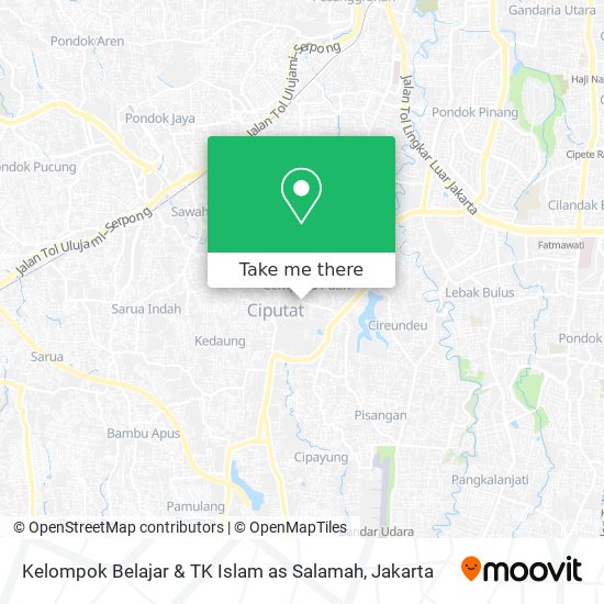 Kelompok Belajar & TK Islam as Salamah map