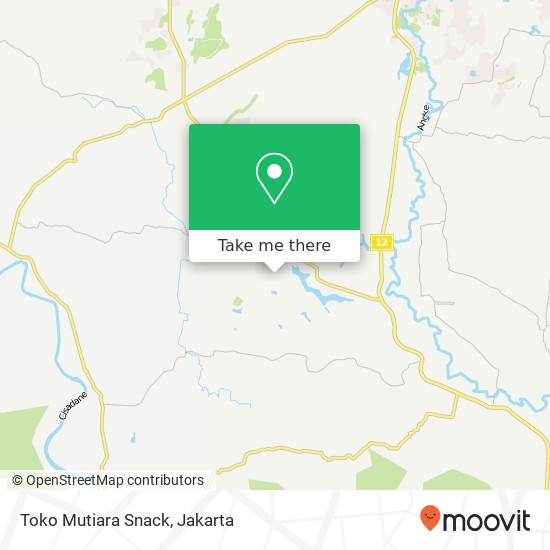 Toko Mutiara Snack map