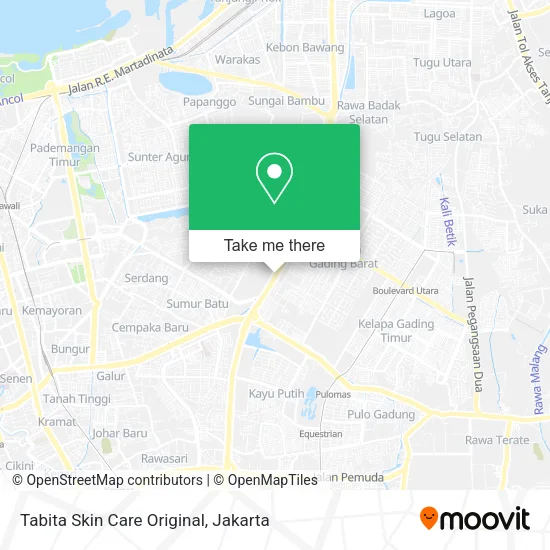 Tabita Skin Care Original map