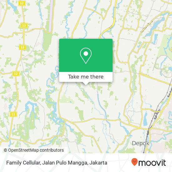 Family Cellular, Jalan Pulo Mangga map