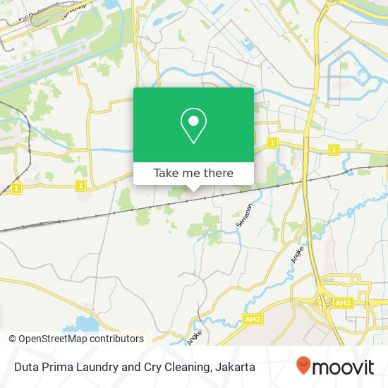 Duta Prima Laundry and Cry Cleaning map