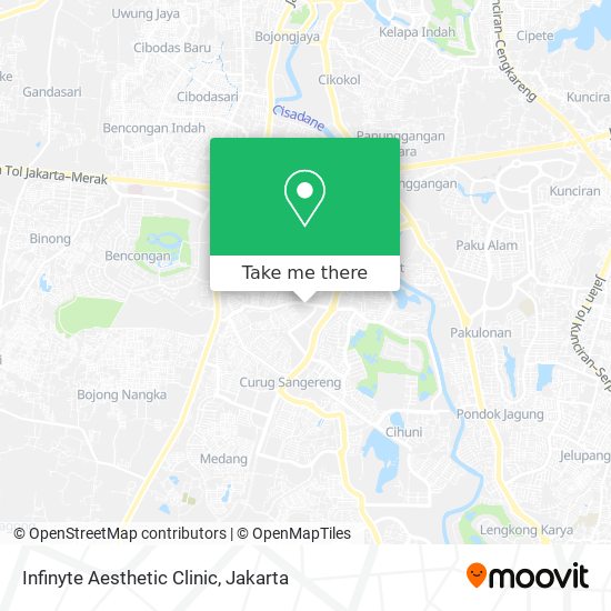 Infinyte Aesthetic Clinic map