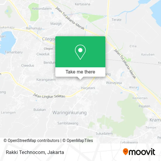 Rakki Technocom map