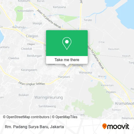 Rm. Padang Surya Baru map