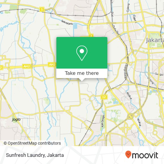 Sunfresh Laundry map