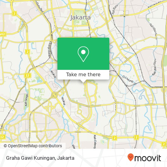 Graha Gawi Kuningan map