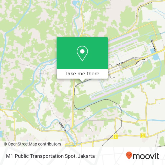 M1 Public Transportation Spot map