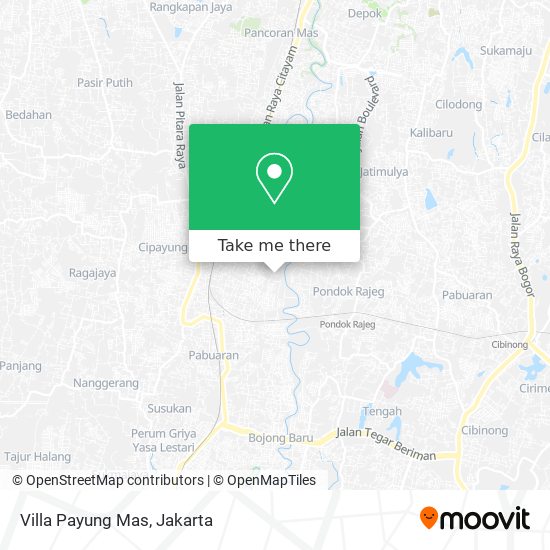 Villa Payung Mas map