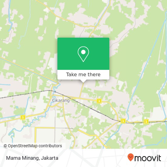 Mama Minang map