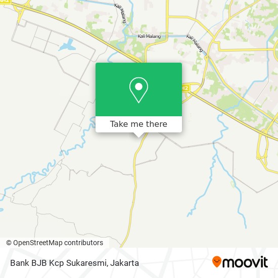 Bank BJB Kcp Sukaresmi map