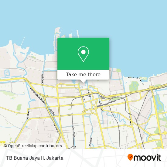 TB Buana Jaya II map