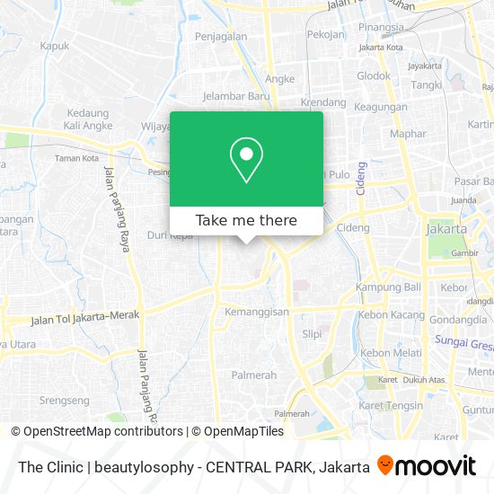The Clinic | beautylosophy - CENTRAL PARK map