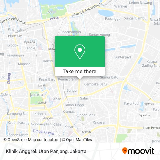 Klinik Anggrek Utan Panjang map