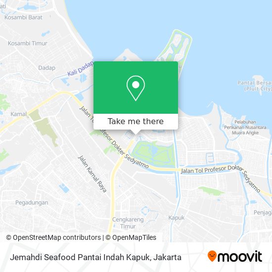 Jemahdi Seafood Pantai Indah Kapuk map