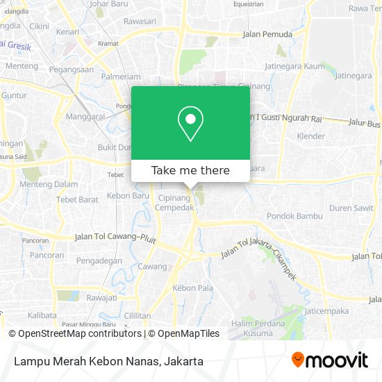 Lampu Merah Kebon Nanas map