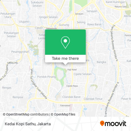 Kedai Kopi Sathu map