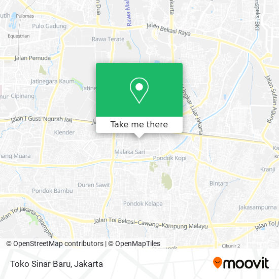 Toko Sinar Baru map