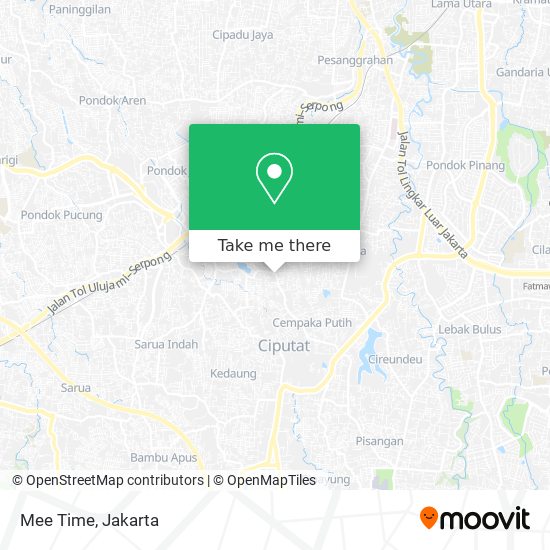 Mee Time map