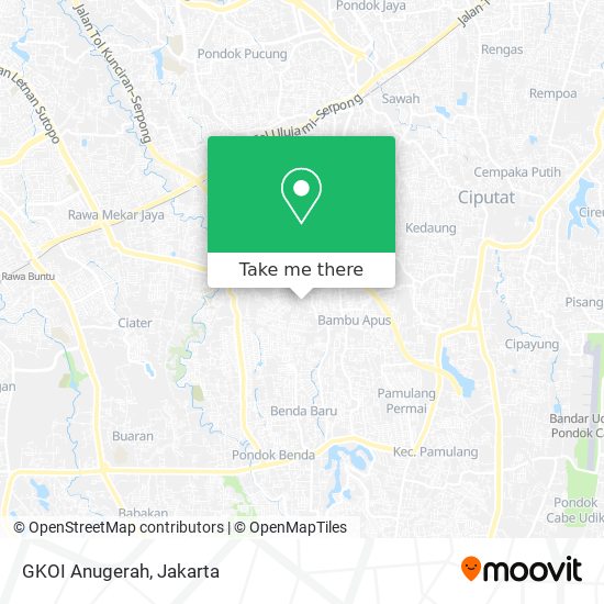 GKOI Anugerah map