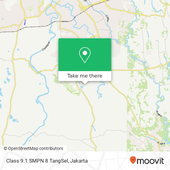 Class 9.1 SMPN 8 TangSel map